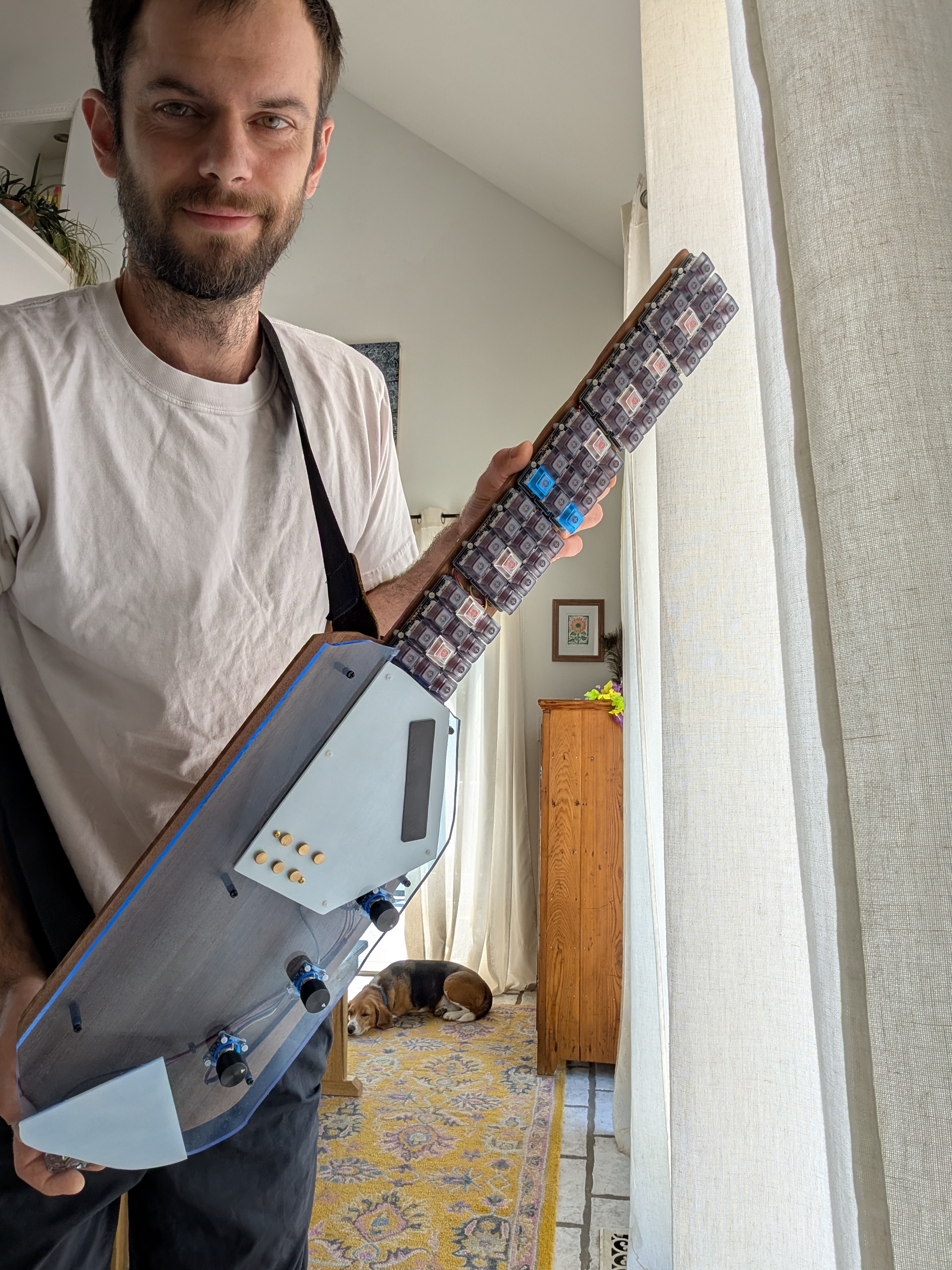 A TAO Audio digital keytar